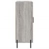 vidaXL Sideboard Grey Sonoma 69.5x34x90 cm Engineered Wood