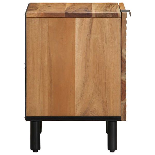 vidaXL Bedside Cabinet 40x33x46 cm Solid Wood Acacia