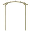 vidaXL Garden Pergola Impregnated Pinewood 180x210x40 cm