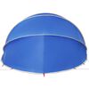 vidaXL Pool Dome Folding Manual Green 546 x 516 x 250 cm