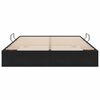 vidaXL Storage Bed with Headboard Black 135 x 190 cm Velvet