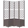vidaXL Garden Brown 80 x 80 x 136 cm