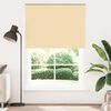vidaXL Roller Blind Blackout Beige 145x230 cm Fabric Width 141.6 cm Polyester