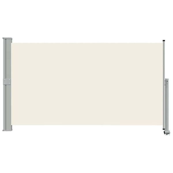 vidaXL Patio Retractable Side Awning 140 x 300 cm Cream