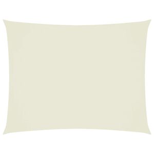 vidaXL Sunshade Sail Oxford Fabric Rectangular 3x6 m Cream