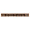 vidaXL Wall-Mounted Coat Rack Old Wood 100 x 10.5 x 10.5 cm