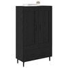 vidaXL Highboard Black Oak 69.5 x 31 x 115 cm Engineered Wood