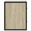 vidaXL Wall-mounted Bedside Cabinet Sonoma Oak 40x31x39.5 cm