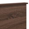 vidaXL Headboard Brown Oak 200 cm Engineered Wood