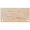 vidaXL Desk Top White 80x40x2.5 cm Solid Wood Pine