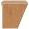 vidaXL Rabbit Hay Feeder 25x18.5x20.5 cm Solid Wood Fir