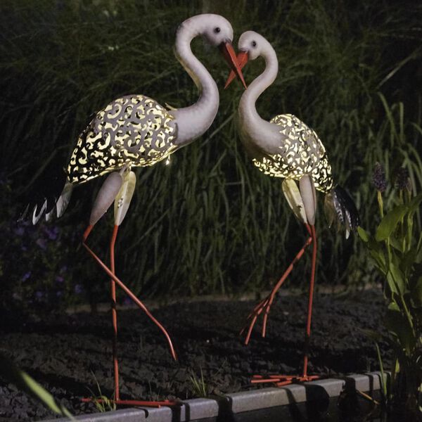 Luxform Solar LED Deco Garden Light Stork Multicolour 30112