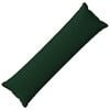 vidaXL Cushion with Pillow HOUTEN Dark Green 40 x 145 cm Faux Linen