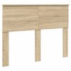 vidaXL Bed Frame Sonoma Oak 135 x 190 cm Engineered wood