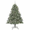 vidaXL Artificial Christmas Tree with Stand Green 160 x 160 x 240 cm