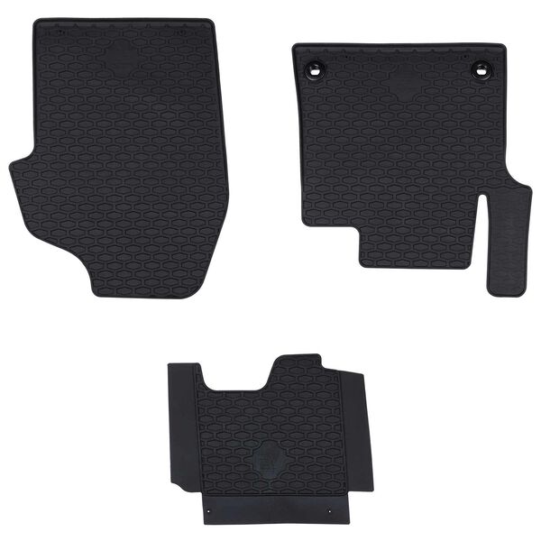 vidaXL Car Mat 3 pcs Black suitable for JUMPY, EXPERT, PROACE 2016-