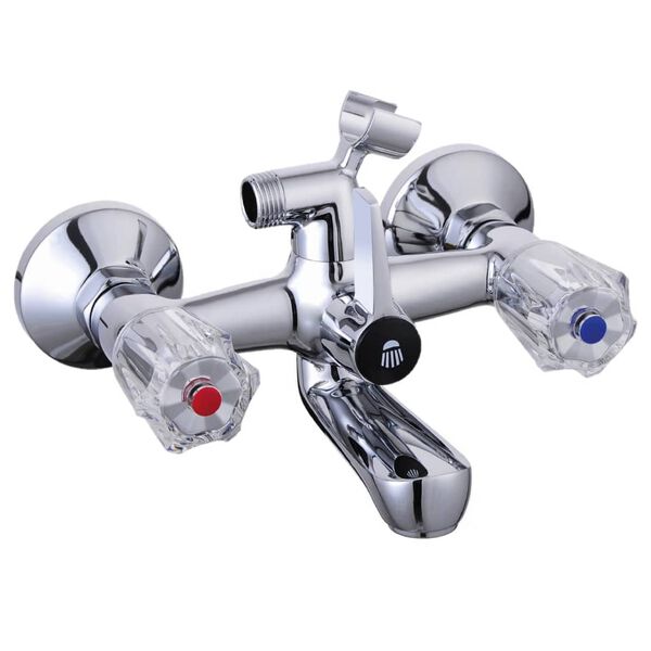 SCH&Uuml;TTE 2-Handle Bath Mixer SAVINO Chrome