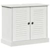 vidaXL Sink cabinet VIGO White and Antique White 68 x 34 x 59 cm