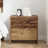 vidaXL Bedside Cabinet Old Wood 45 x 34 x 44.5 cm Engineered Wood