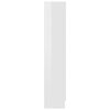 vidaXL Book Cabinet High Gloss White 82.5x30.5x150 cm Engineered Wood
