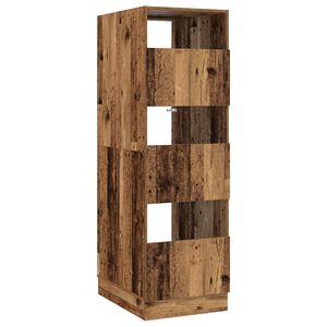 vidaXL Laundry Cabinet Old Wood 50 x 68 x 162 cm Engineered wood