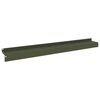vidaXL Lawn Edging 10 pcs 100 x 10 x 8 cm Steel Olive Green
