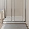 vidaXL Square ABS Shower Base Tray 90x90 cm