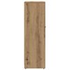 vidaXL Bathroom Cabinet Artisan Oak 30x30x95 cm Engineered Wood