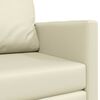 vidaXL Sofa Bed Cream 124 x 71 x 78 cm Velvet