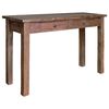 vidaXL Console Table | Varied wood tones | Solid mahogany wood | Medium