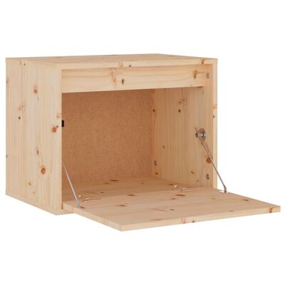 vidaXL Wall Cabinet 45x30x35 cm Solid Pinewood