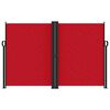 vidaXL Retractable Side Awning Red 160x1000 cm