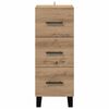 vidaXL Sideboard with Drawer Artisan Oak 34.5 x 34 x 90 cm
