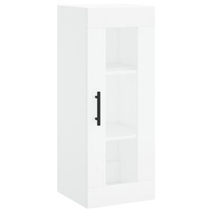 vidaXL Wall Mounted Cabinet White 34.5x34x90 cm