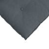 vidaXL Back Pillow Dark Grey 200 x 50 cm Corduroy Fabric
