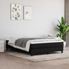 vidaXL Box Spring Bed Frame Black Double Fabric (UK/IE/FI/NO only)