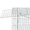 vidaXL Galvanised Live Trap 100 cm