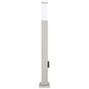 vidaXL Bollard Light with Outlet 80 cm Stainless Steel IP44