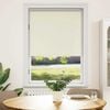 vidaXL Roller blind blackout 84.4x175 cm Fabric Width 80 cm off white