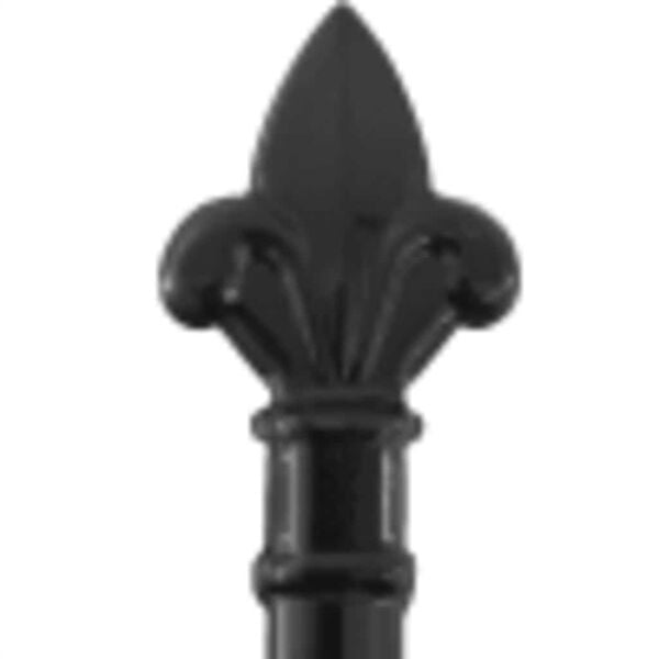 vidaXL Double Door Fence Gate with Spear Top 400x150 cm