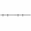 vidaXL Sliding Cabinet Door Kit 200 cm Carbon Steel