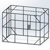 vidaXL Bird Aviary Anthracite 302x208x214 cm Steel