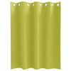 vidaXL Blackout Curtains with Rings 2 pcs Green 140 x 140 cm Polyester