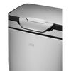 EKO Waste Bin Touch Bar Pro 2x20 L Matte Silver