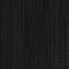 vidaXL Garden Planter Black 110x31x70 cm Solid Pinewood