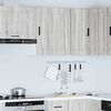 vidaXL Kitchen Wall Cabinet&nbsp;Porto Grey Sonoma Engineered Wood