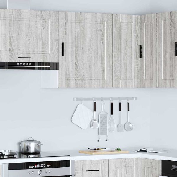 vidaXL Kitchen Wall Cabinet&nbsp;Porto Grey Sonoma Engineered Wood