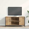 vidaXL TV Cabinet Artisan oak 100 x 40 x 50 cm Engineered wood