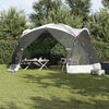 vidaXL Tents with Roof with Air Vent Grey 434 x 434 x 230 cm Polyester