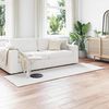 vidaXL Faux Rabbit Fur Rug Olite White 80 x 250 cm Polyester